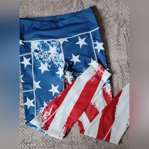 CvG American flag leggings